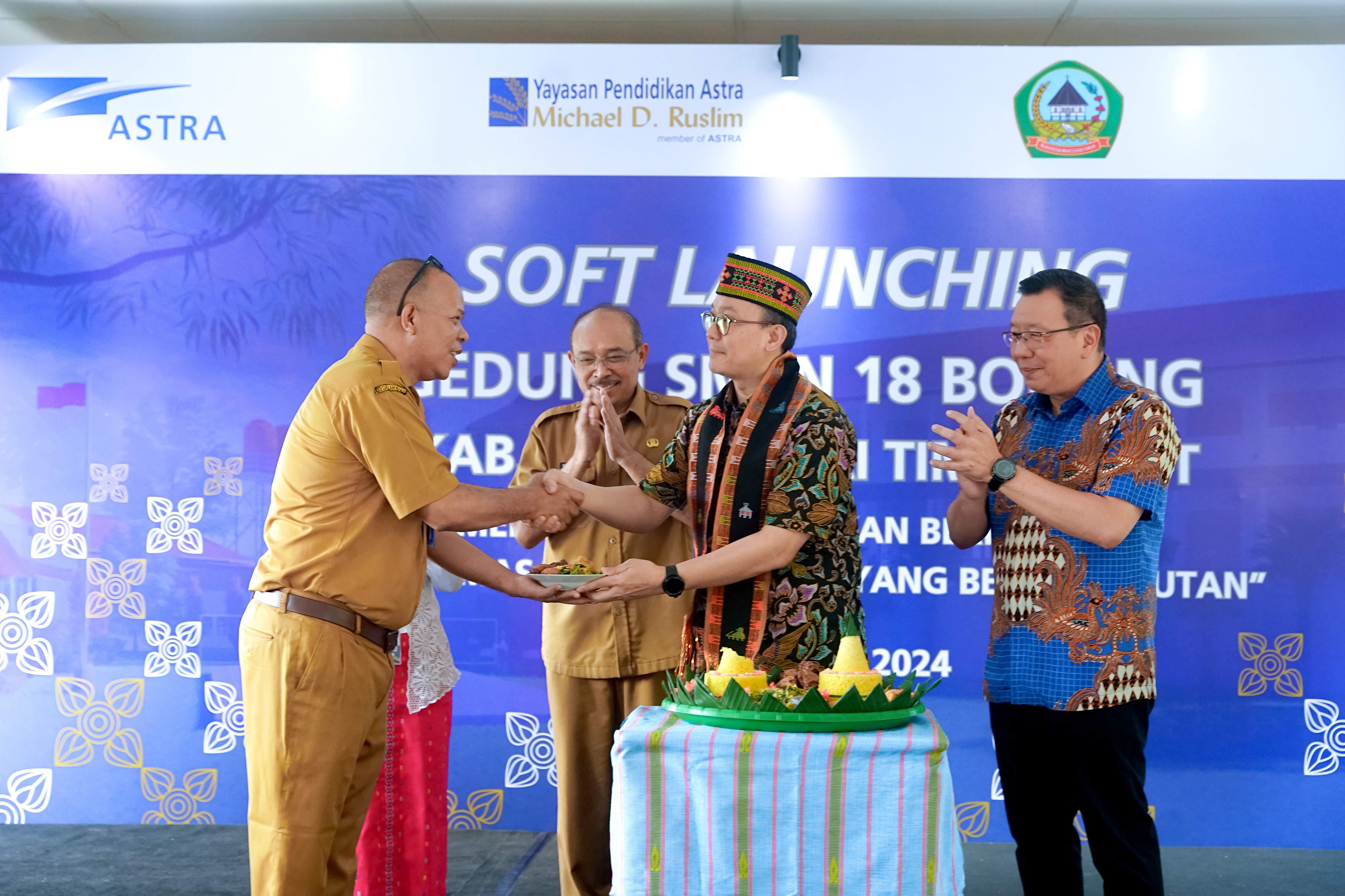 Astra Meluncurkan SMPN 18 Borong untuk Menyongsong Pendidikan Berkualitas di Kabupaten Manggarai Timur